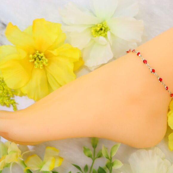 Minimalist Anklet, Sleek & Modern Design, Women’s Fashion, YC110482-A - Picture 8 of 13